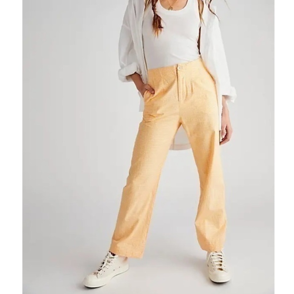 Free People Kate Straight-Leg Pants - Picture 1 of 3